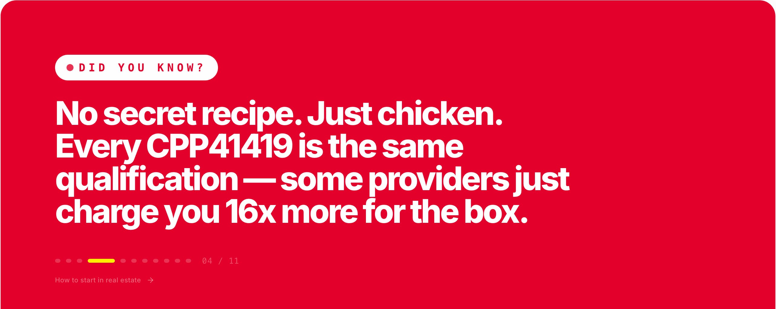 Promotional visual for 10 Dangerous Things You'll Know in Six Months